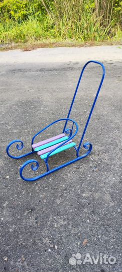 Санки для кукол