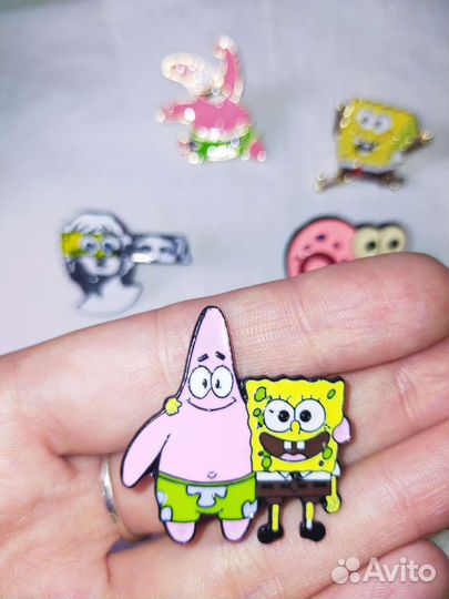 Значки Новые Спанч Боб