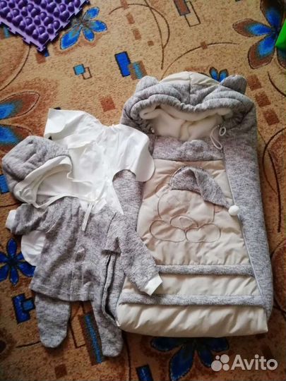 Конверт на выписку зимний