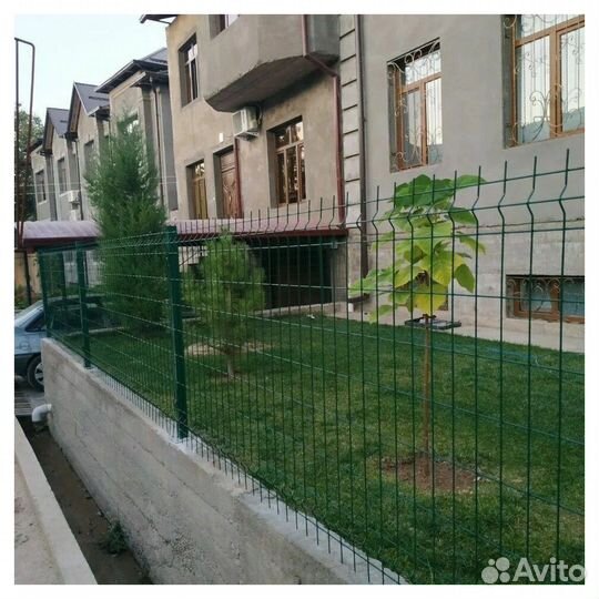 Забор сетка 3D