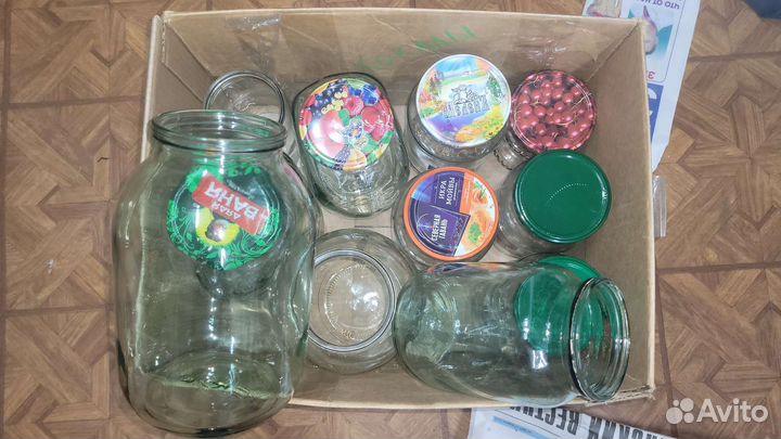Банки стеклянные