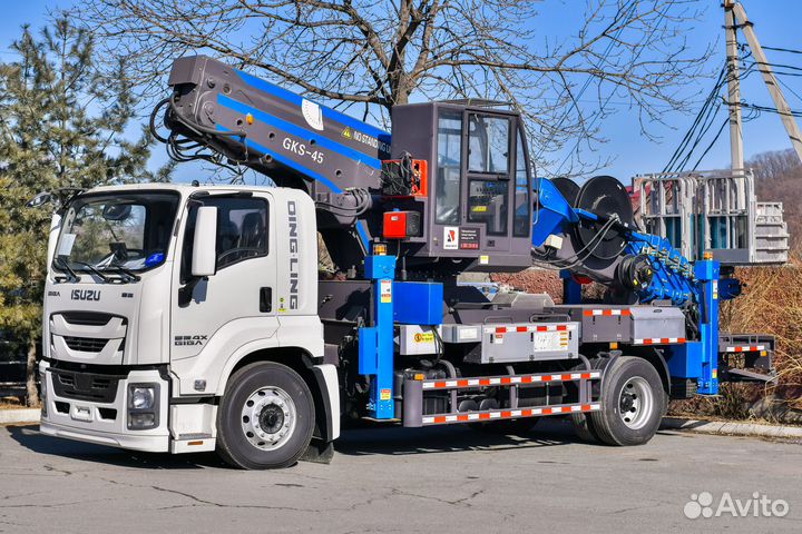 Новая автовышка jiuhe GKS-45