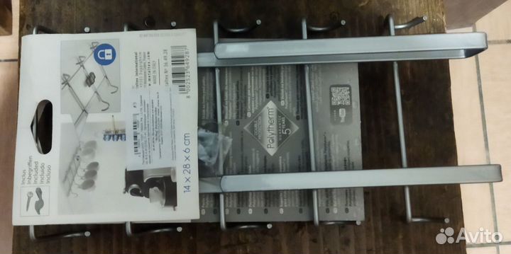 Полка подвесная для кружек новая