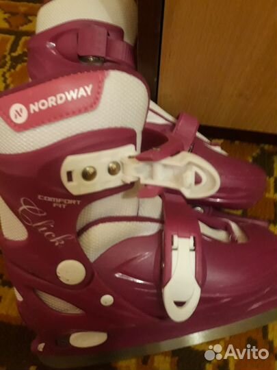 Коньки детские раздвтжные рр 30-33