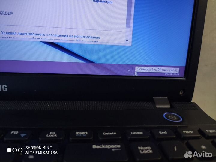 Ноутбук Samsung 300E проц i3-2338 4 потока, озу 6г