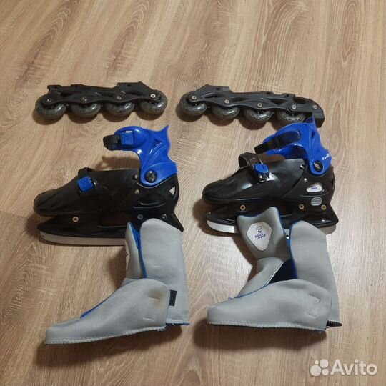 Коньки раздвижные 36 40