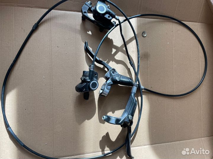 Гидравлические тормоза shimano