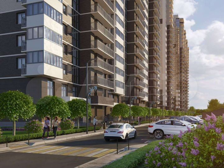 Квартира-студия, 33,5 м², 16/25 эт.