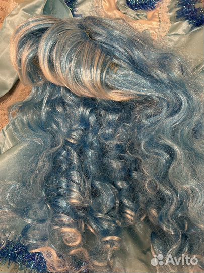 Костюм мальвины, размер 122-128. Батик