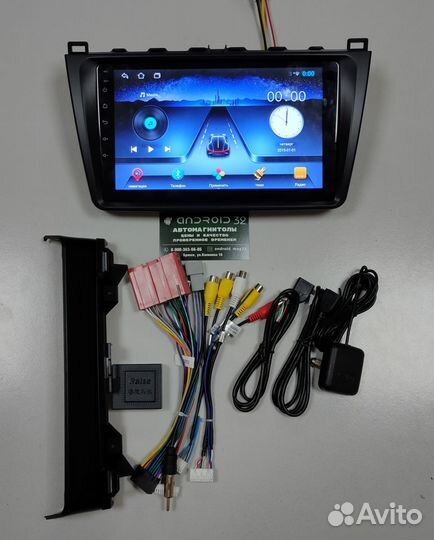 Магнитола Android 2/32 8 ядер 4g Mazda 6 GH