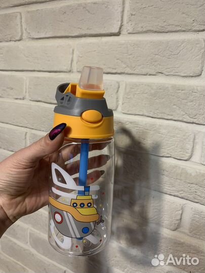 Бутылка для воды детская, поильник