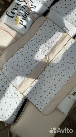 Комплект в детскую кроватку с бортиками