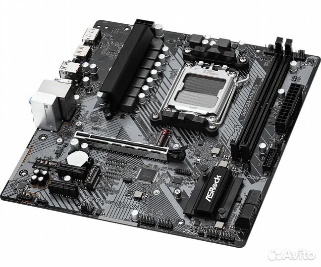 ASRock B650M-H/M.2+, Socket AM5, новая