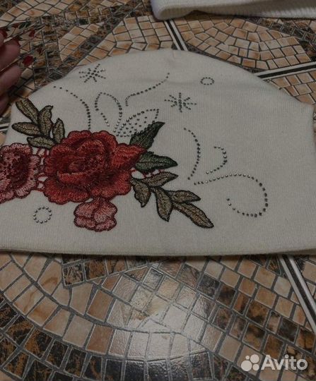 Шапка с узором