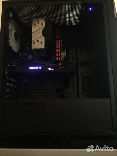 Игровой Компьютер Ryzen 5 1600/RX 570 4Gb/16Gb/SSD