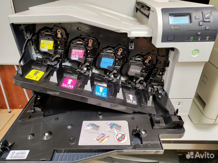 Лазерный цветной принтер А3\А4 HP CP5520, сетевой