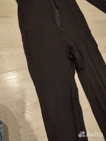 Хоккейный комбинезон хб+лайкра чёрный