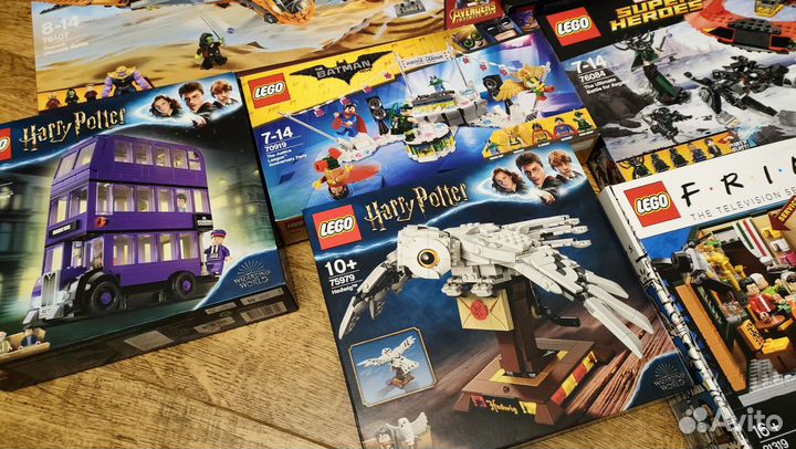 Lego новые наборы Супергерои/Гарри Поттер