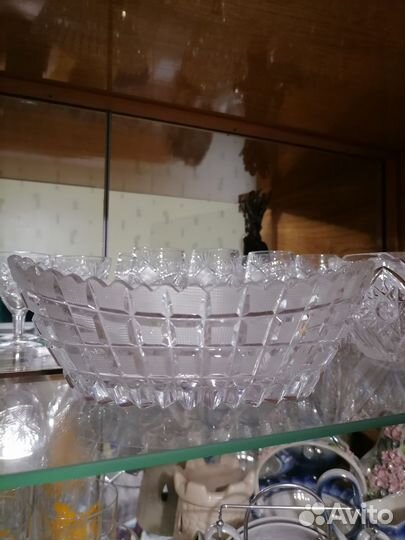 Хрусталь, салатник, конфетницы