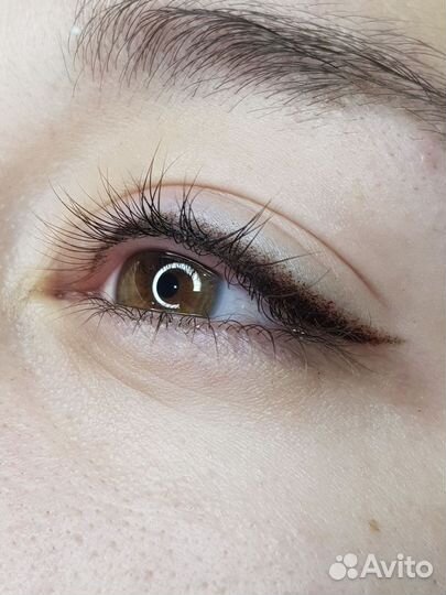 Перманентный макияж век