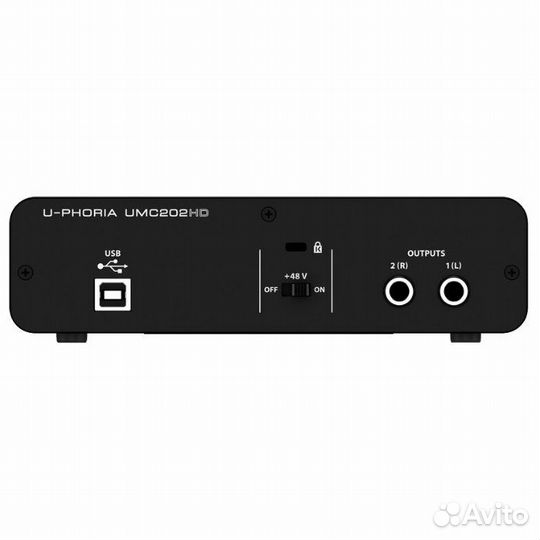 Внешняя звуковая карта с USB Behringer UMC202HD