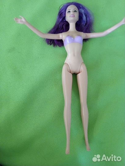 Кукла барби Маттел с сиреневыми волосами