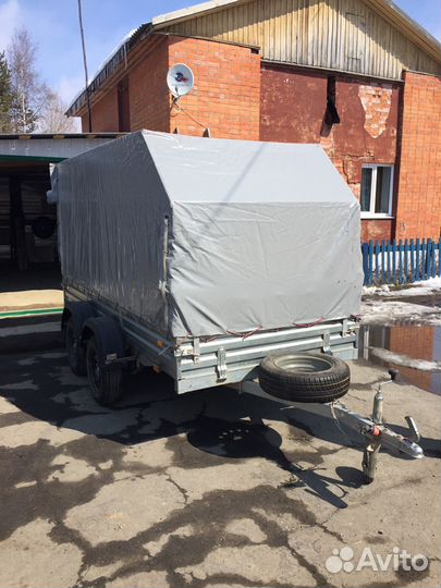 Двухосный прицеп