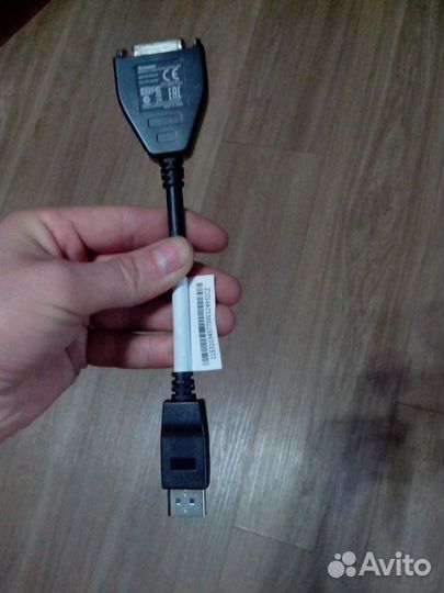 Кабель DVI-DisplayPort новый