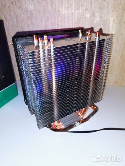 Новый Кулер Процессора 4XT F-RGB V3 LED GaMe 180W