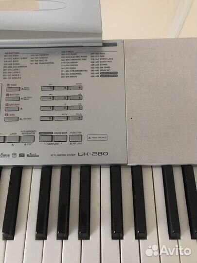 Синтезатор casio lk 280