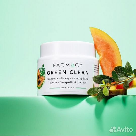 Бальзам для снятия макияжа Farmacy green clean