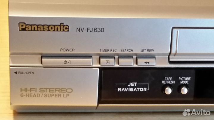 Видеомагнитофон Panasonic NV-FJ630AM(HI-FI стерео)