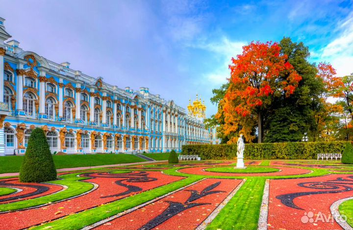 Екатерининский дворец и Царское Село в мини-группе