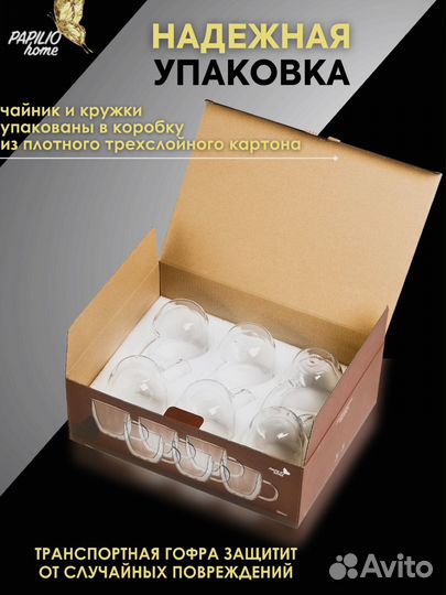 Новый чайный набор papilio home