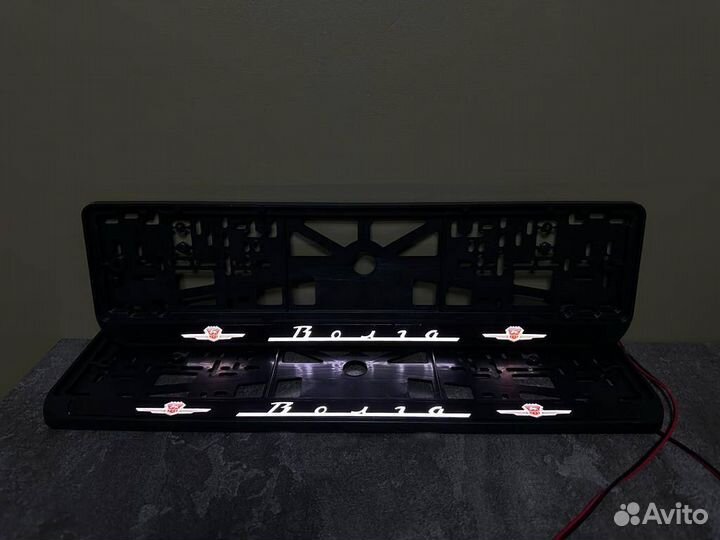 Рамка номерного знака led подсветка