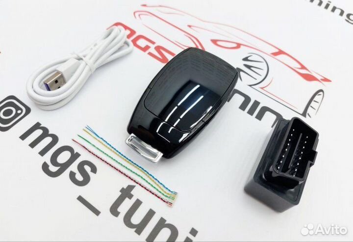 Смарт ключ Haval стиль Mercedes черный