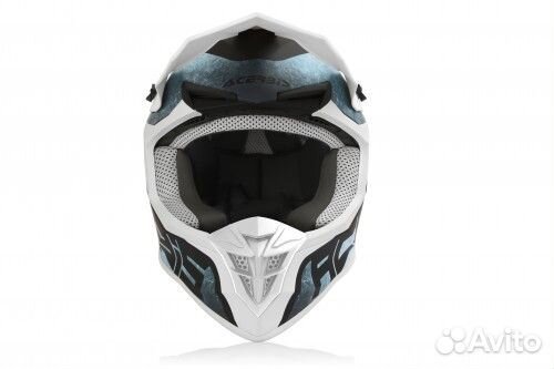 Шлем Acerbis linear White/Light-Blue Р-Р:M