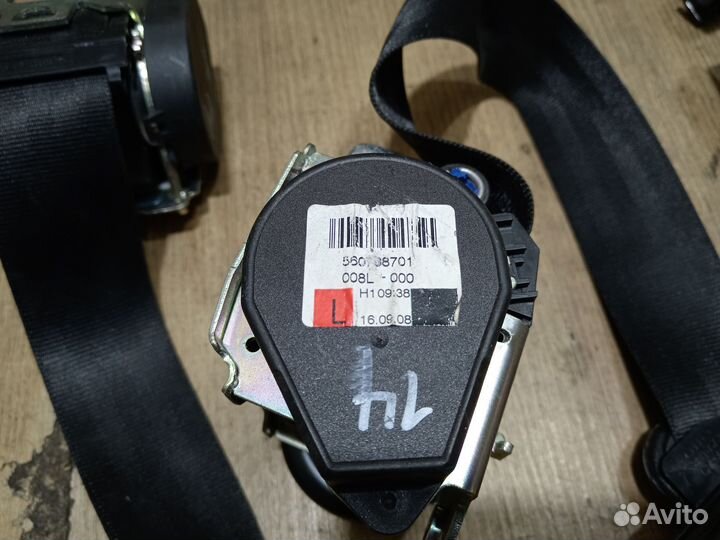 Ремни безопасности audi a6 c6