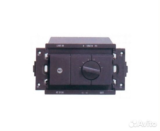 RCF атенюатор регулятор звука 30Вт 70 и 100вольт