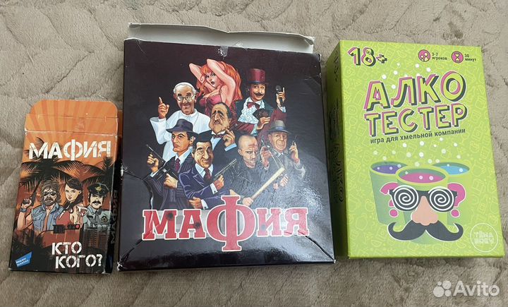 Игры мафия и алкотестер