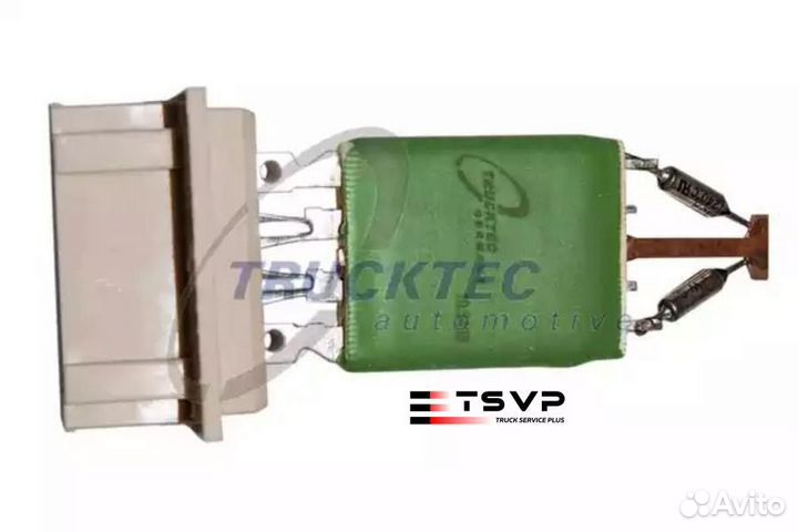 Trucktec 01.58.068 резистор отопителя mercedes act