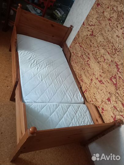 Кровать детская раздвижная IKEA