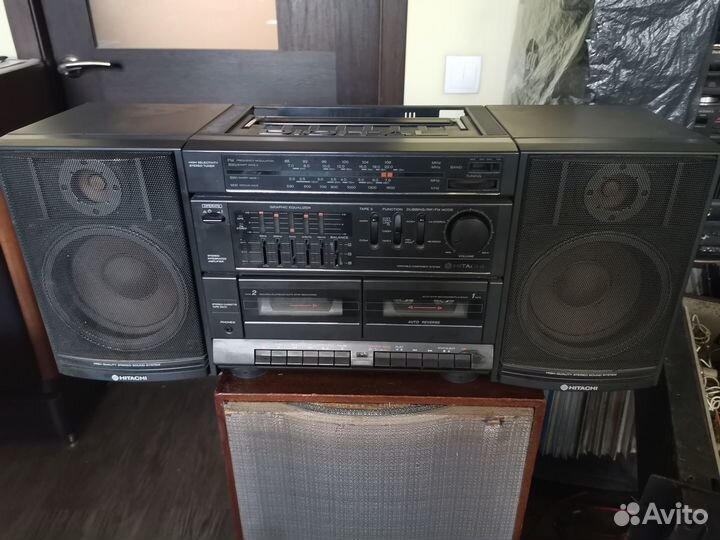 Муз.центр Sharp SG-450E, Hitachi, Сабвуфер ст-120