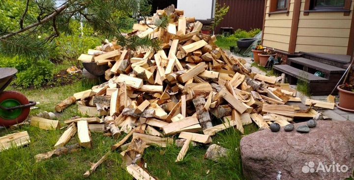 Дрова навалом Березовые в Сертолово сухие