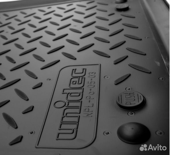 Коврики салона Honda Pilot (2008) (3 ряд) (le) NPL