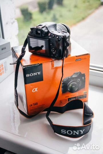 Фотоаппарат Sony Alpha SLT-A58 Kit