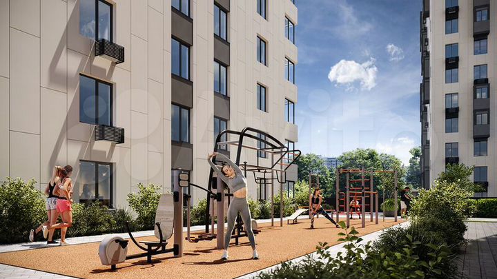 1-к. квартира, 35,4 м², 4/25 эт.