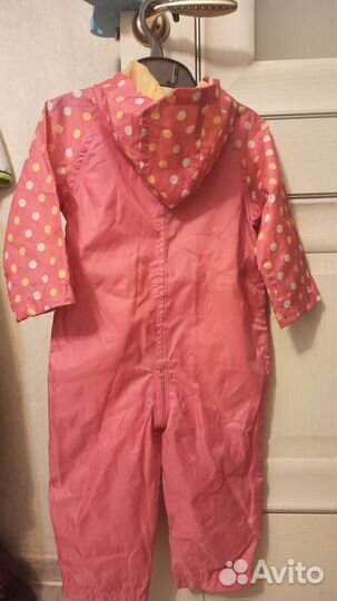 Летний комбинезон для девочки 86