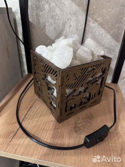 Соляной светильник