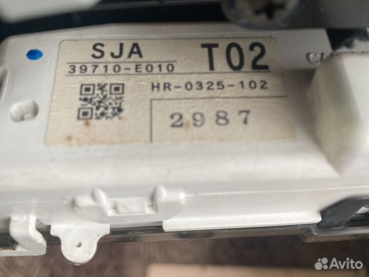 Дисплей с динамиком на торпеду хонда легенд